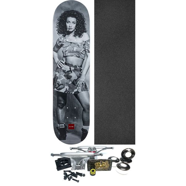 Chocolate Skateboards Carlisle Aikens Disco Toni Skateboard Deck - 8" x 31.875" - Complete Skateboard Bundle